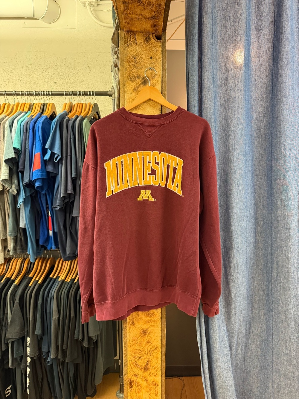 University of Minnesota Maroon Crewneck Sweatshirt